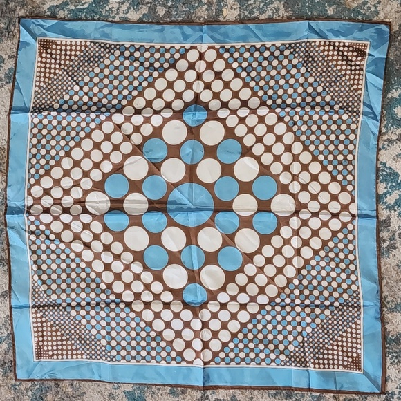 Vintage Jason Maxwell Scarf Circa 1970's - Picture 9 of 12